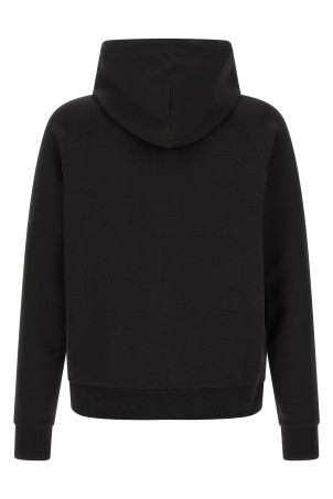 Худи из хлопка, чёрного цвета HUGO BOSS 50565305001