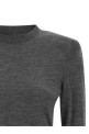 Padded shoulder sweater Gray