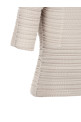 'Jiggly Pleats' blouse Beige