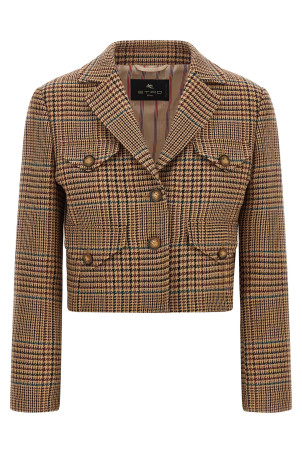 Prince of Wales blazer Brown