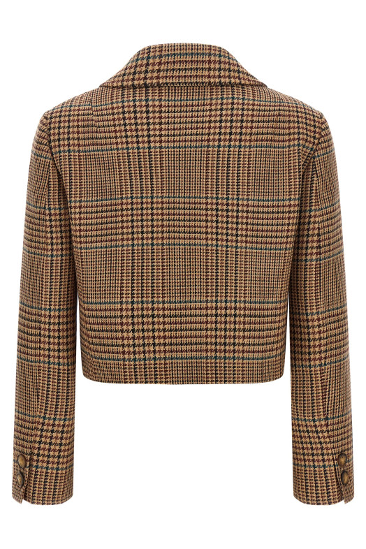 Prince of Wales blazer Brown