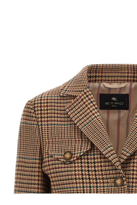 Prince of Wales blazer Brown