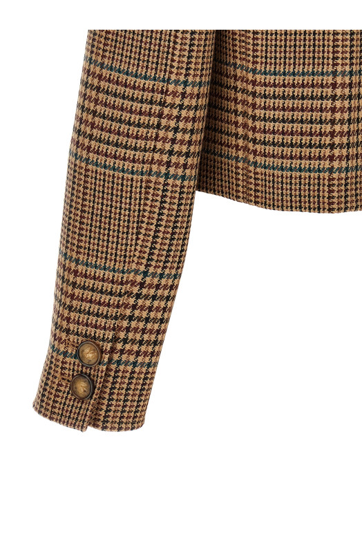 Prince of Wales blazer Brown