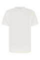 Футболка с вышитым логотипом, белая DOLCE & GABBANA G8PT1ZG7P9KW0800
