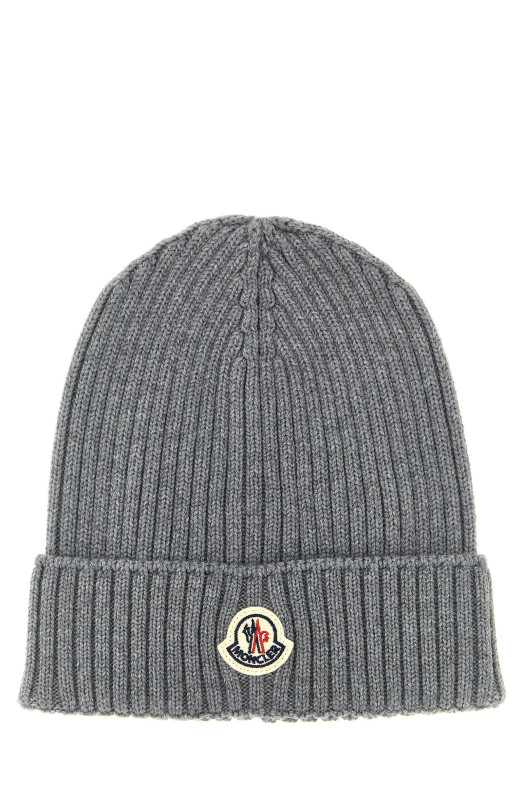 Шерстяная шапка, серая MONCLER ENFANT L29543B00009M1131981