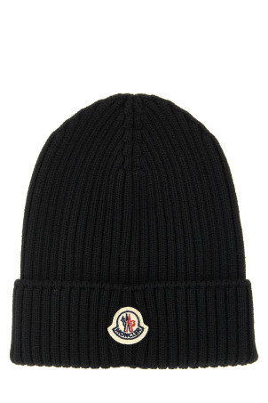 Вовняна шапка, чорна MONCLER ENFANT L29543B00009M1131999