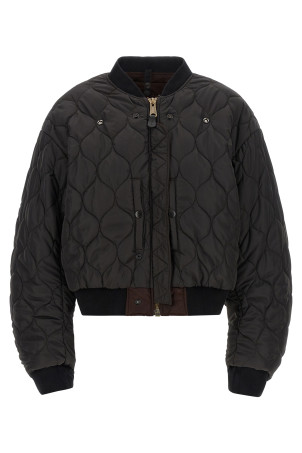 ' MA-1' reversible bomber jacket Brown