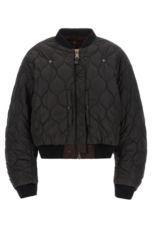 ' MA-1' reversible bomber jacket Brown