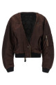 ' MA-1' reversible bomber jacket Brown