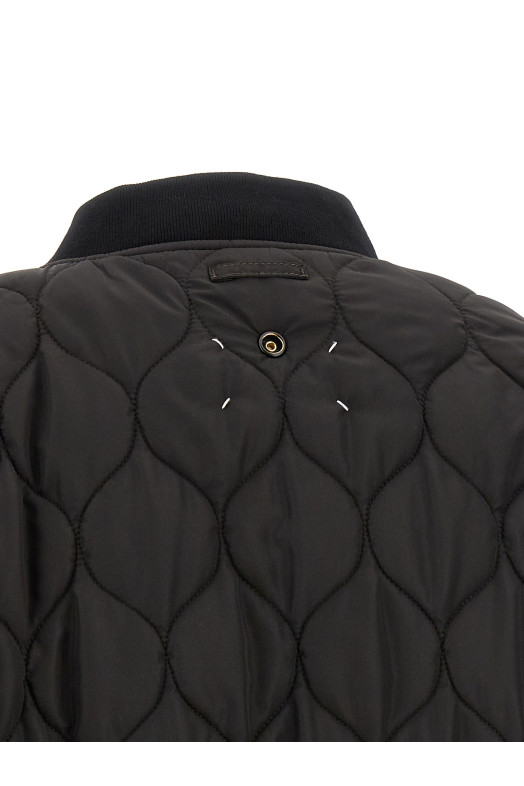 ' MA-1' reversible bomber jacket Brown