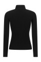 Свитер с вырезами, чёрный COURREGES 326MPU289FI00019999