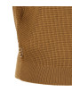 Waffle stitch polo shirt Beige
