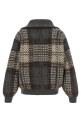 Double 'Dazzling Tartan' cardigan Gray
