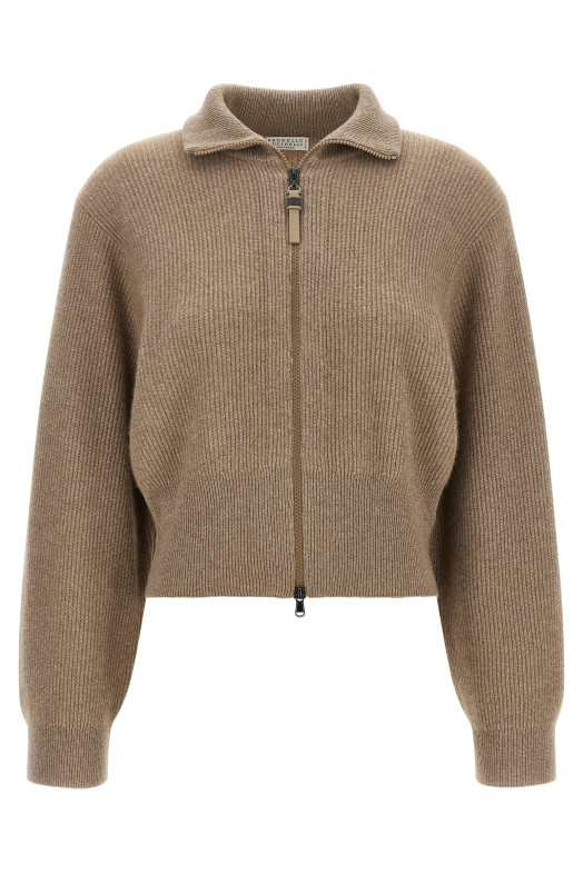 'Sparkling' cardigan Brown