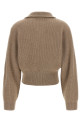 'Sparkling' cardigan Brown
