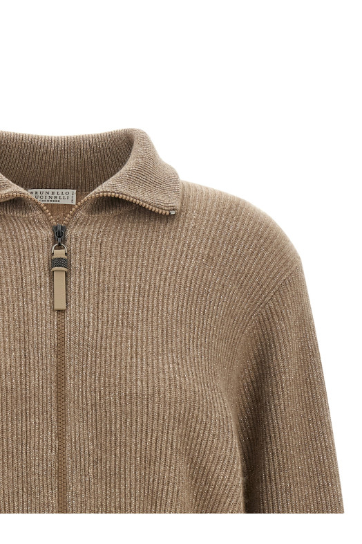 'Sparkling' cardigan Brown