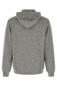 Cashmere and silk hoodie Gray