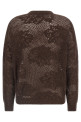 'Flower Lace' sweater Brown