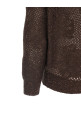 'Flower Lace' sweater Brown