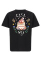 T-shirt with 'Casa Way' print Black