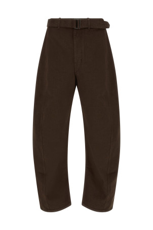 'Twisted' pants Brown