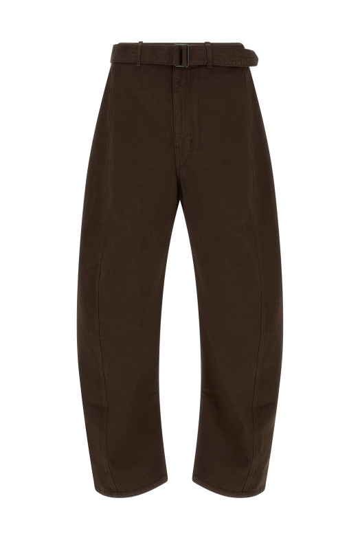 'Twisted' pants Brown