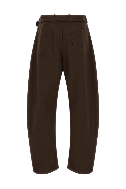 'Twisted' pants Brown