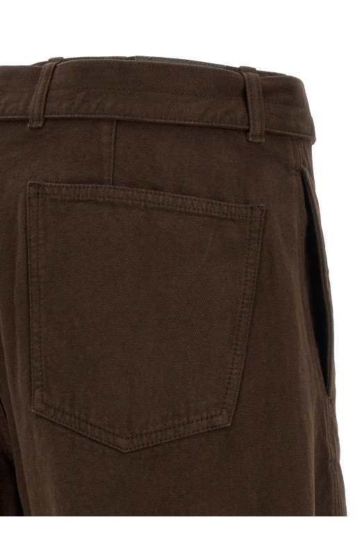 'Twisted' pants Brown