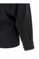 'Straight collar twisted' shirt Black