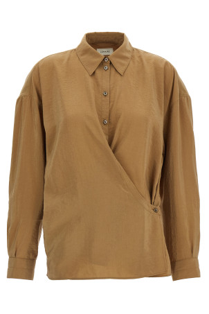 'Twisted' shirt Beige