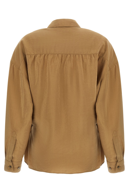 'Twisted' shirt Beige