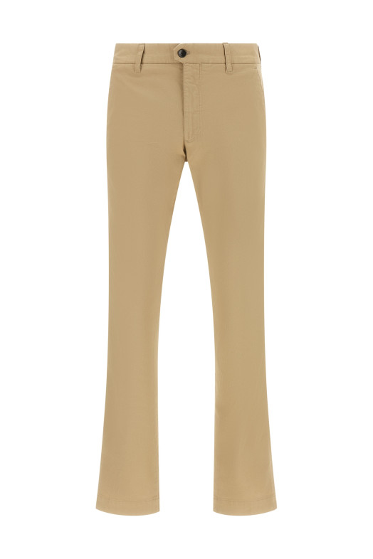 Cotton trousers Beige