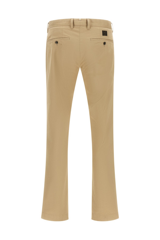 Cotton trousers Beige