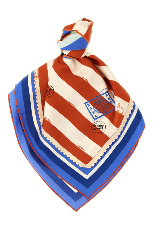 'Pequin' silk scarf Multicolor