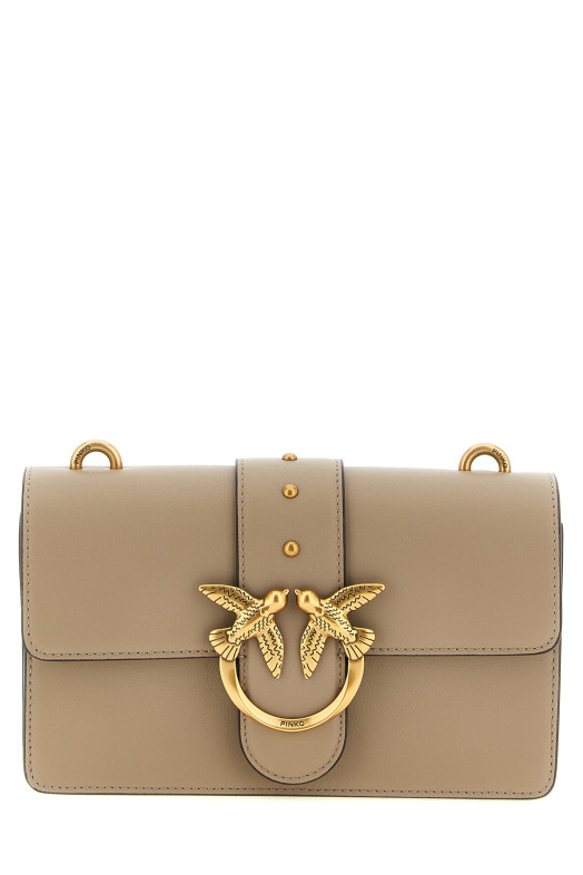 'Love One' small crossbody bag Gray