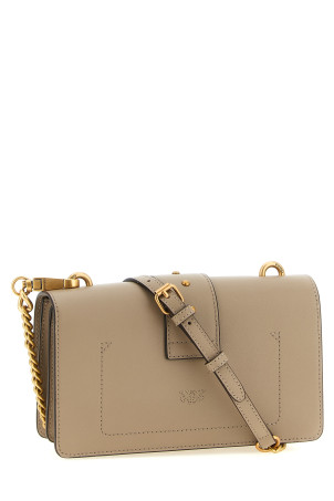 'Love One' small crossbody bag Gray