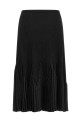 Юбка с оборками, чёрная ELISABETTA FRANCHI GK34S66E2110