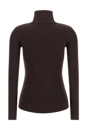 Tricot turtleneck Brown