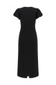 Puff sleeve dress Black