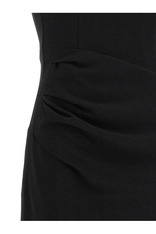 Puff sleeve dress Black