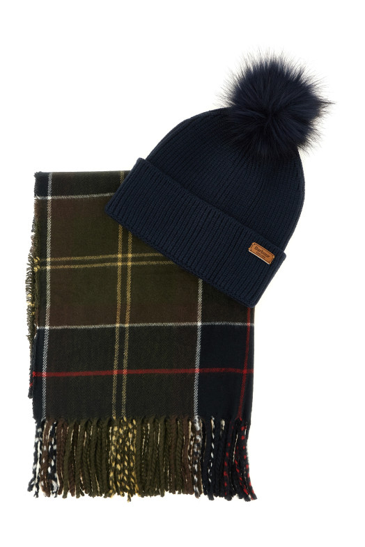 'Dover & Haile' set: cap + scarf Multicolor