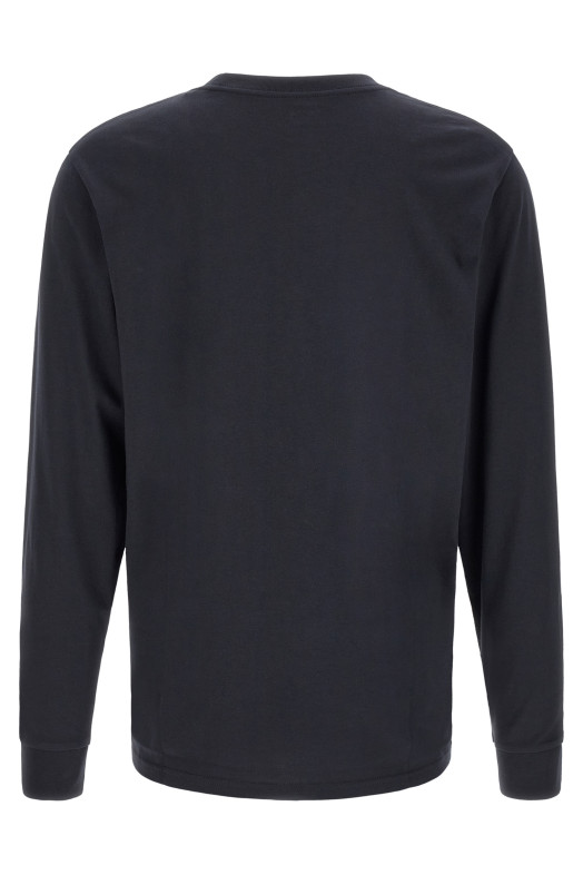 Футболка с логотипом-нашивкой, синяя CARHARTT WIP I0304371CXX
