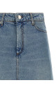 Trapeze skirt Blue