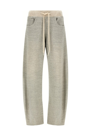 'Relaxed Darted' joggers  Gray