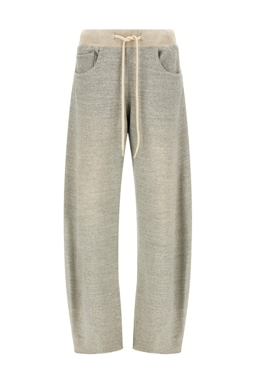 'Relaxed Darted' joggers  Gray