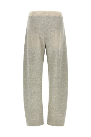 'Relaxed Darted' joggers  Gray