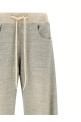 'Relaxed Darted' joggers  Gray
