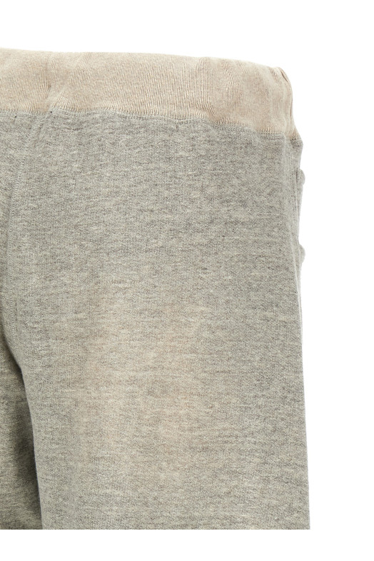 'Relaxed Darted' joggers  Gray