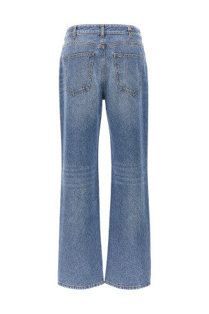 High waist jeans BLUE