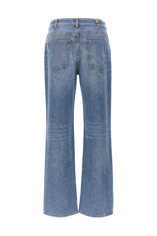 High waist jeans BLUE